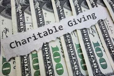 Charitable Contribution money